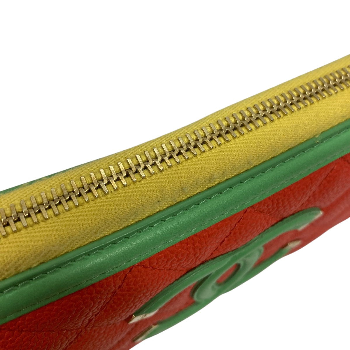 CHANEL(シャネル) CCフィリグリー ロングウオレット 270***** レッド