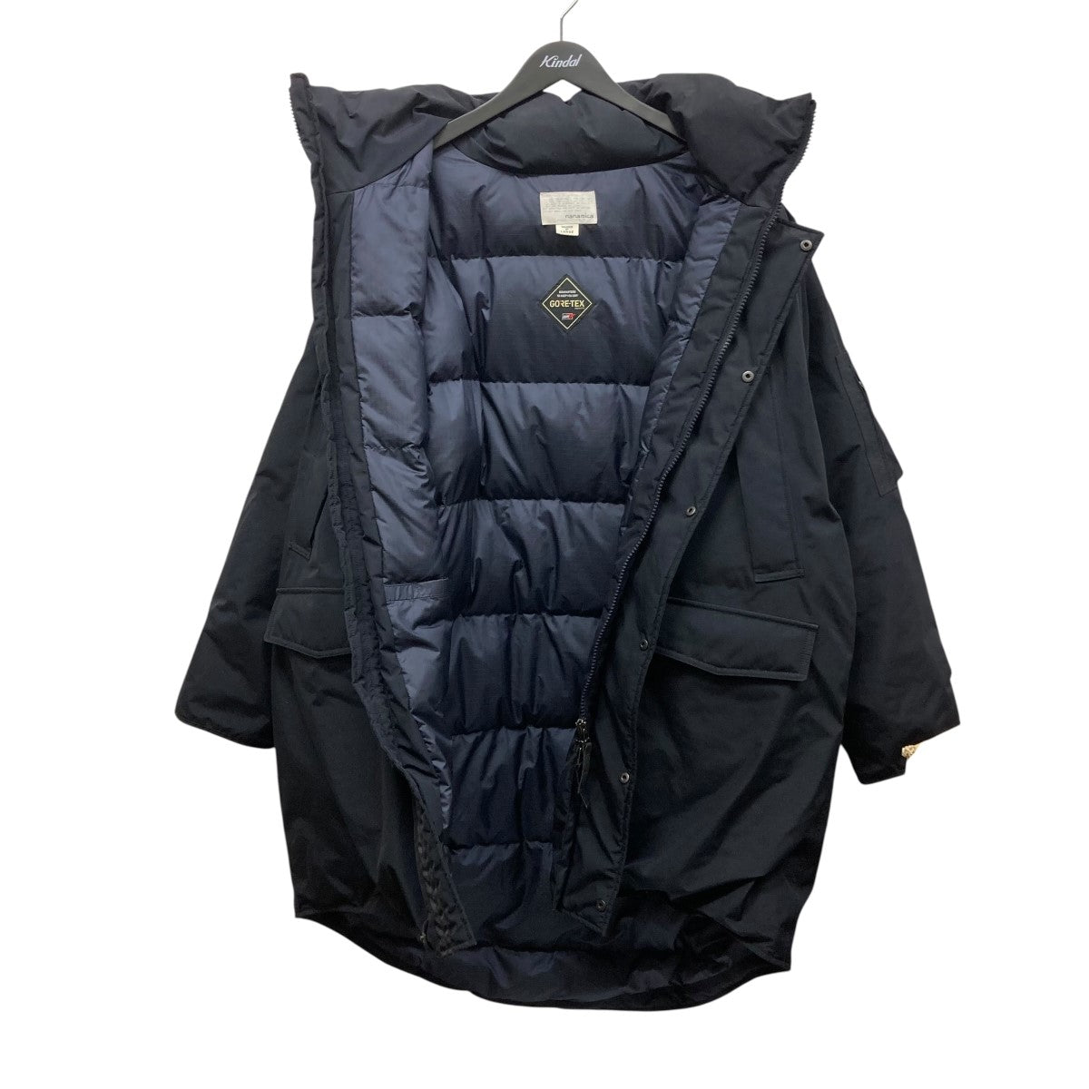 nanamica　ナナミカ　コート　ゴアテックス　ネイビー　レディース　M nanamica ナナミカ SUBF800 nanamica GORE-TEX Soutien Collar