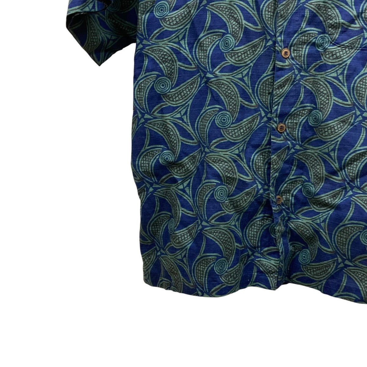 90sパタゴニア　アロハシャツ～(^o^) Patagonia(パタゴニア) 90'sアロハシャツ ブルー サイズ M