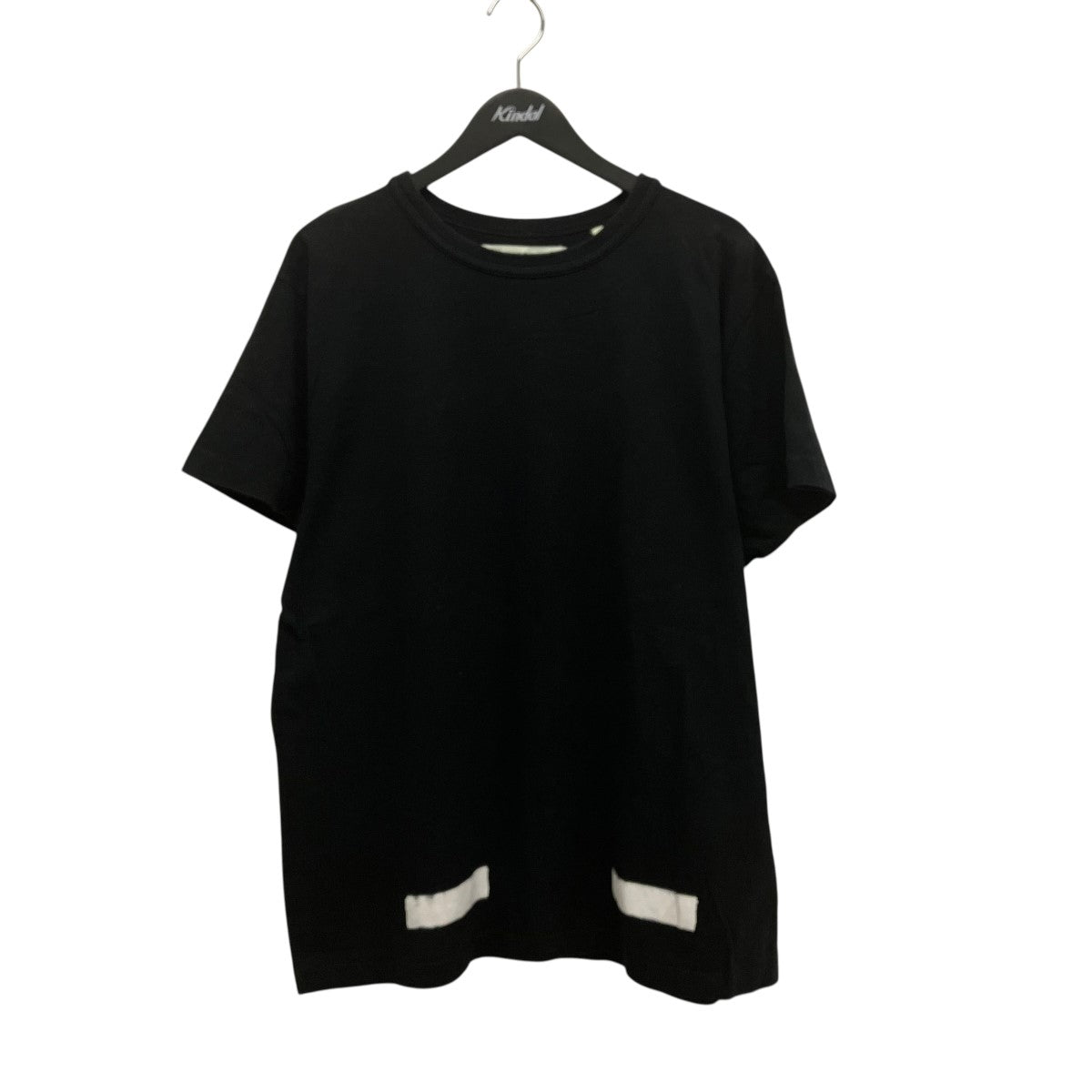 OFFWHITE(オフホワイト) バックプリントTシャツ ブラック サイズ M