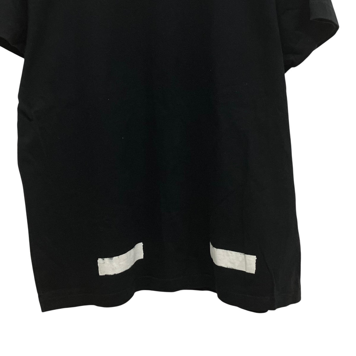OFFWHITE(オフホワイト) バックプリントTシャツ ブラック サイズ M