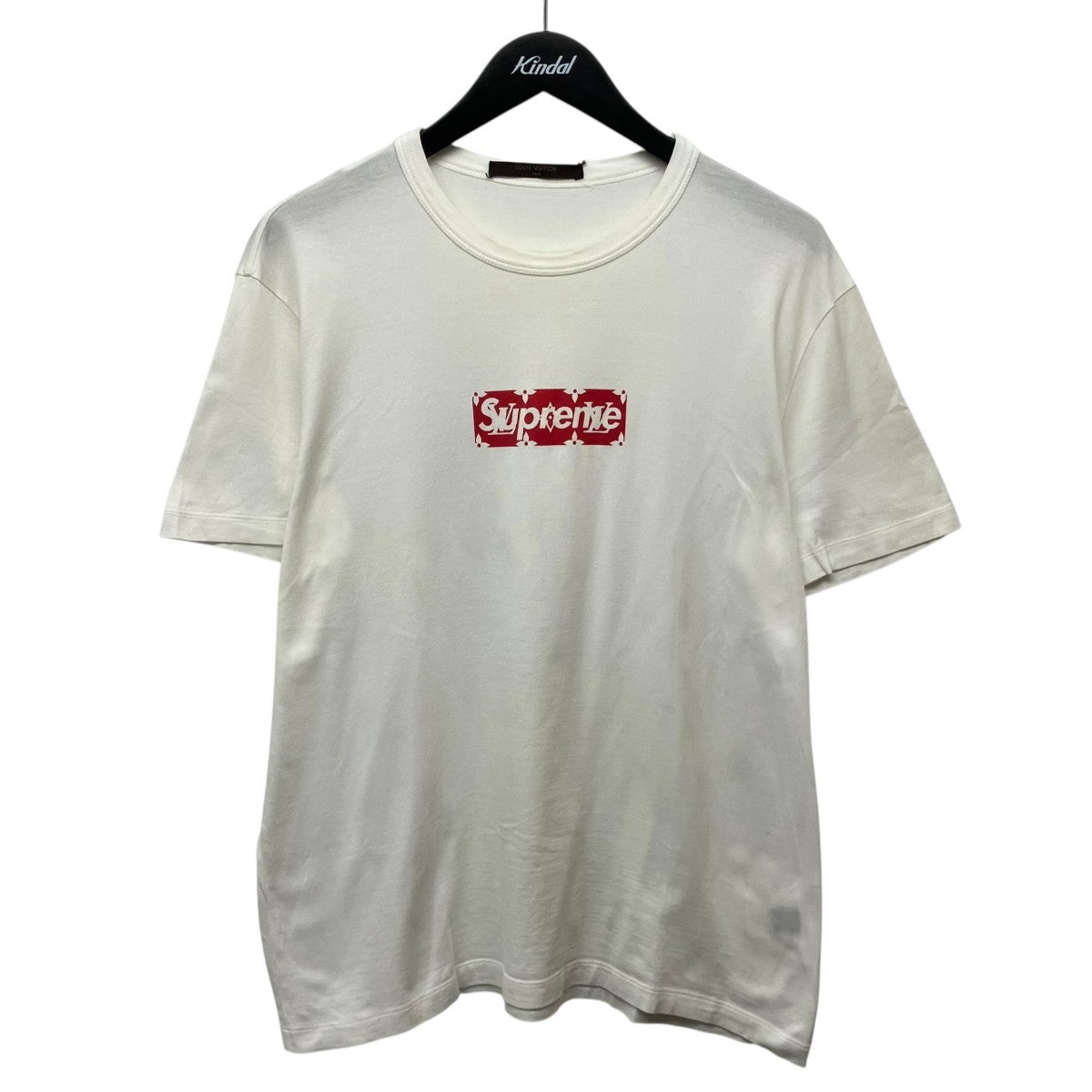 Supreme×LOUIS VUITTON 17AW「Box Logo Tee」モノグラムBOXロゴTシャツ 古着・中古-1枚目のアイテム画像
