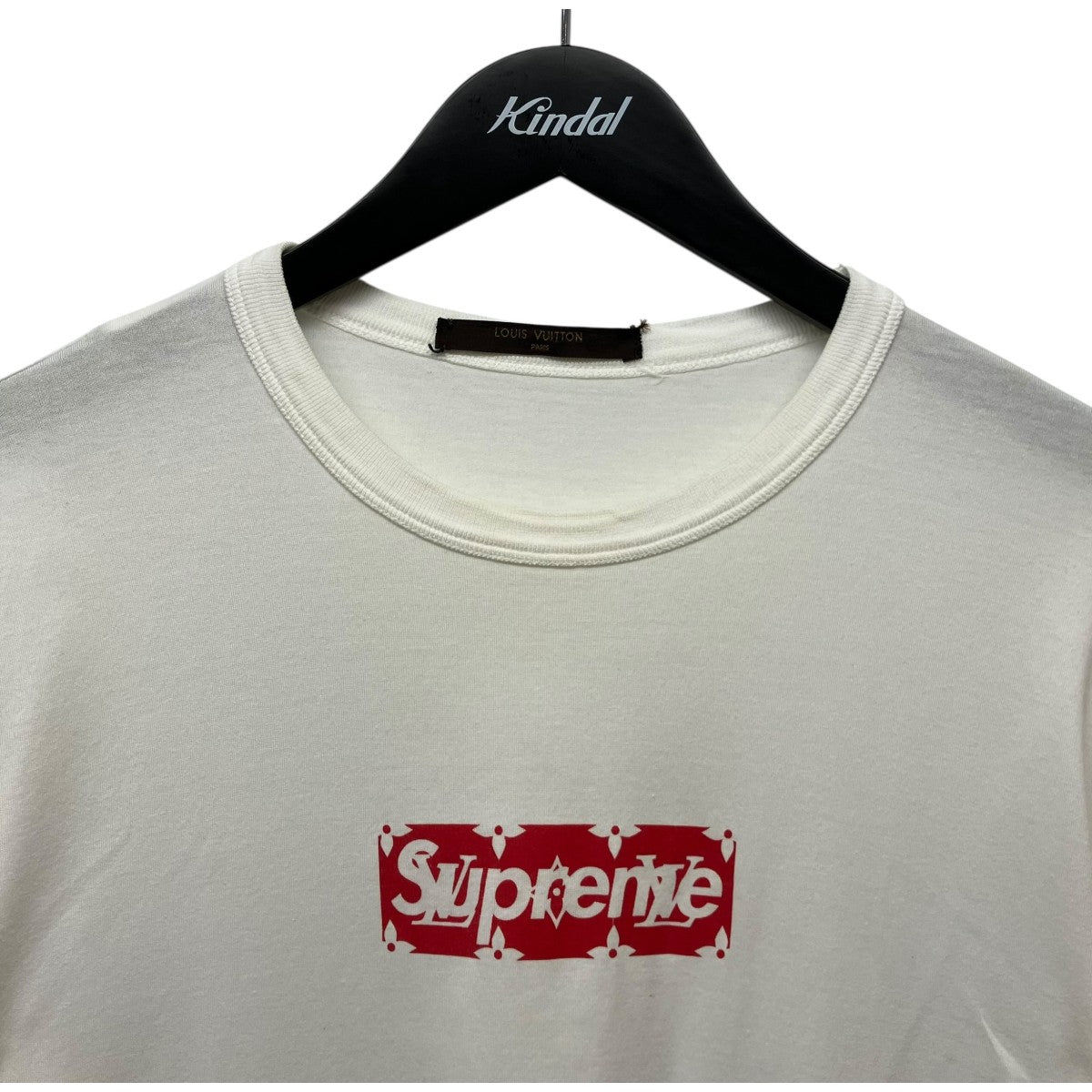 Supreme×LOUIS VUITTON 17AW「Box Logo Tee」モノグラムBOXロゴTシャツ 古着・中古-3枚目のアイテム画像