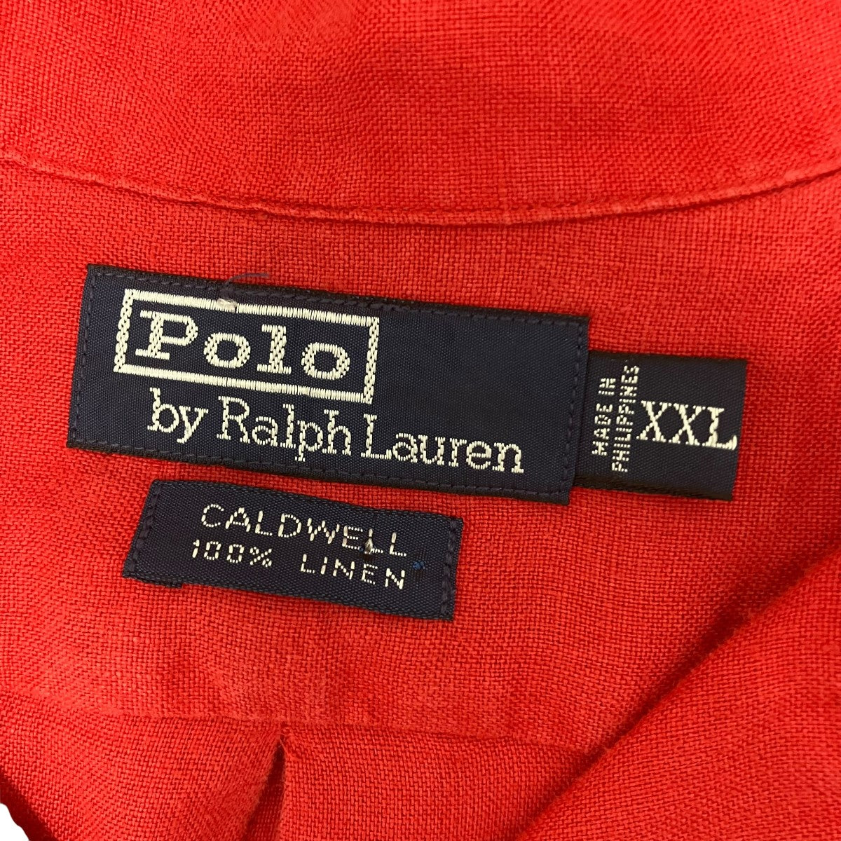 ポニー無し CALDWELL半袖リネンシャツ