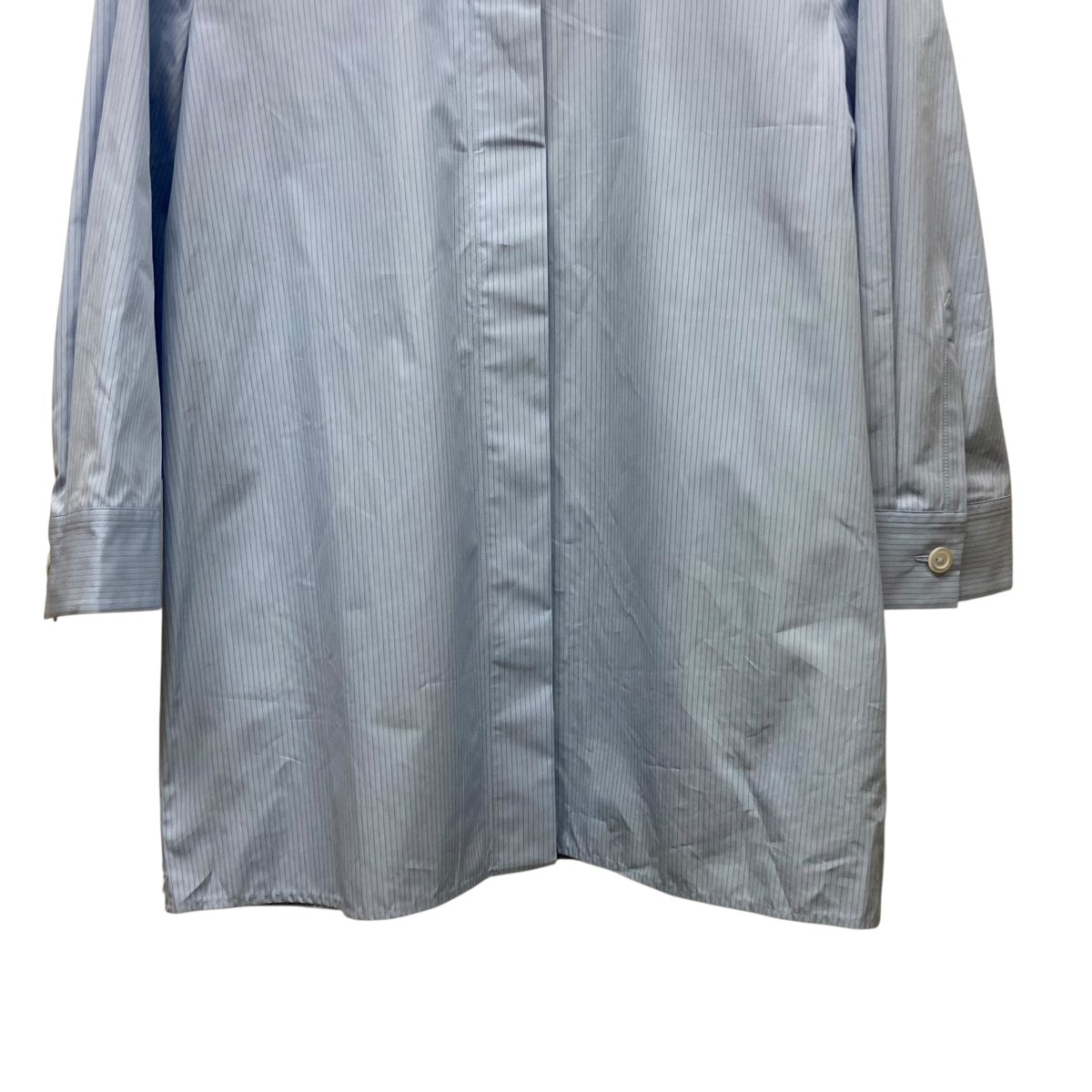 JIL SANDER(ジルサンダー) Monday Stripes Shirtストライプ七分袖