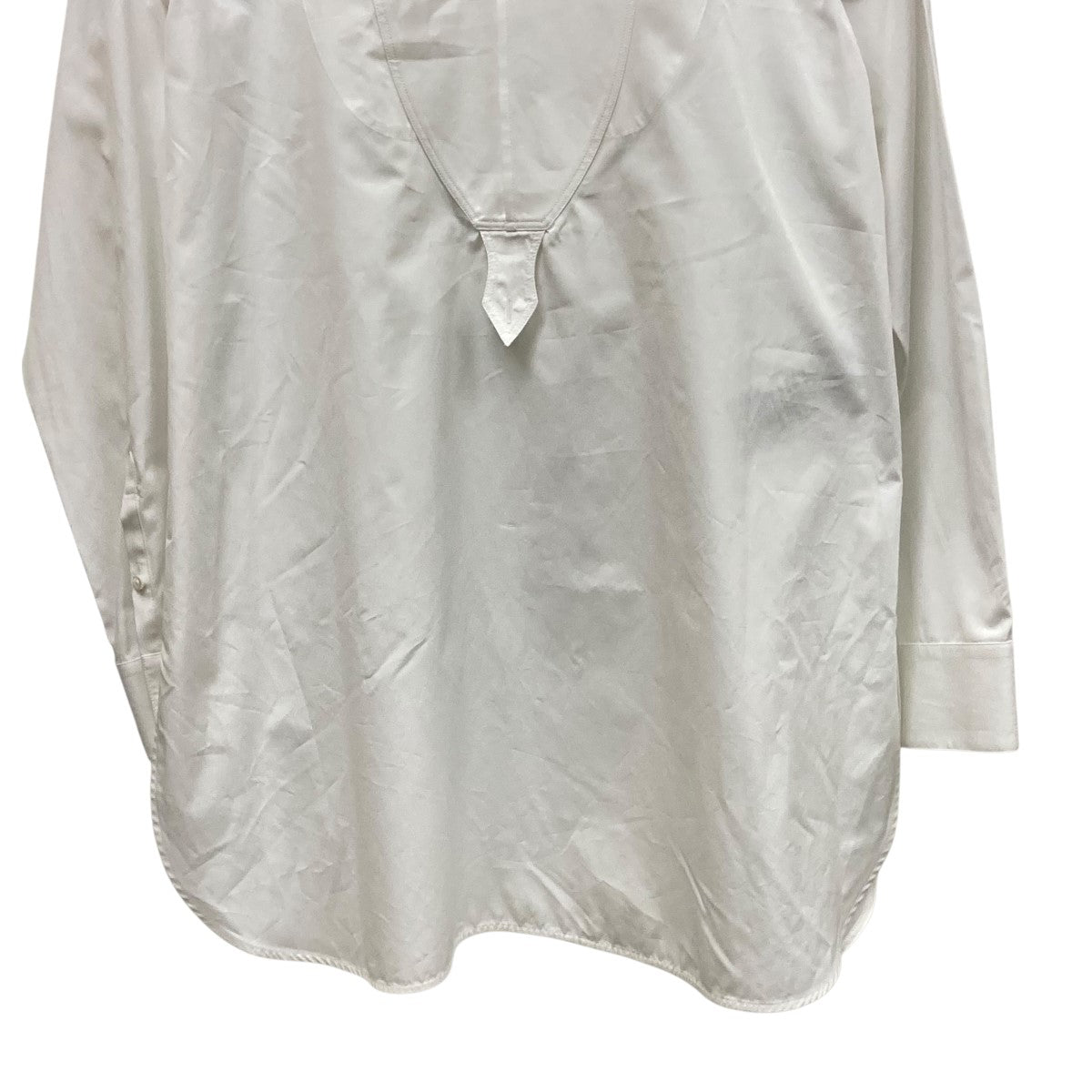 JIL SANDER(ジルサンダー) 25SSノーカラーシャツJ05DL0113 J45001