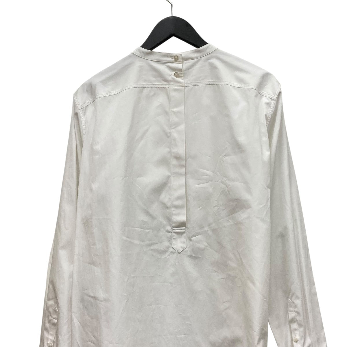 JIL SANDER(ジルサンダー) 25SSノーカラーシャツJ05DL0113 J45001