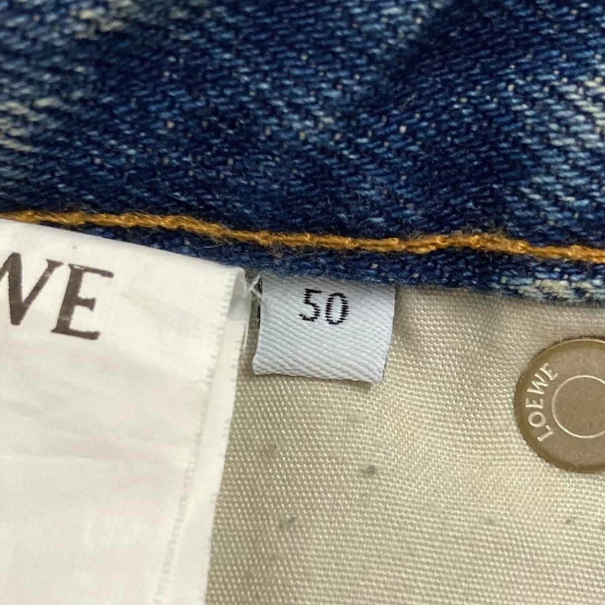 LOEWE(ロエベ) Wide Leg Jeans in DenimワイドデニムパンツH526Y11W44