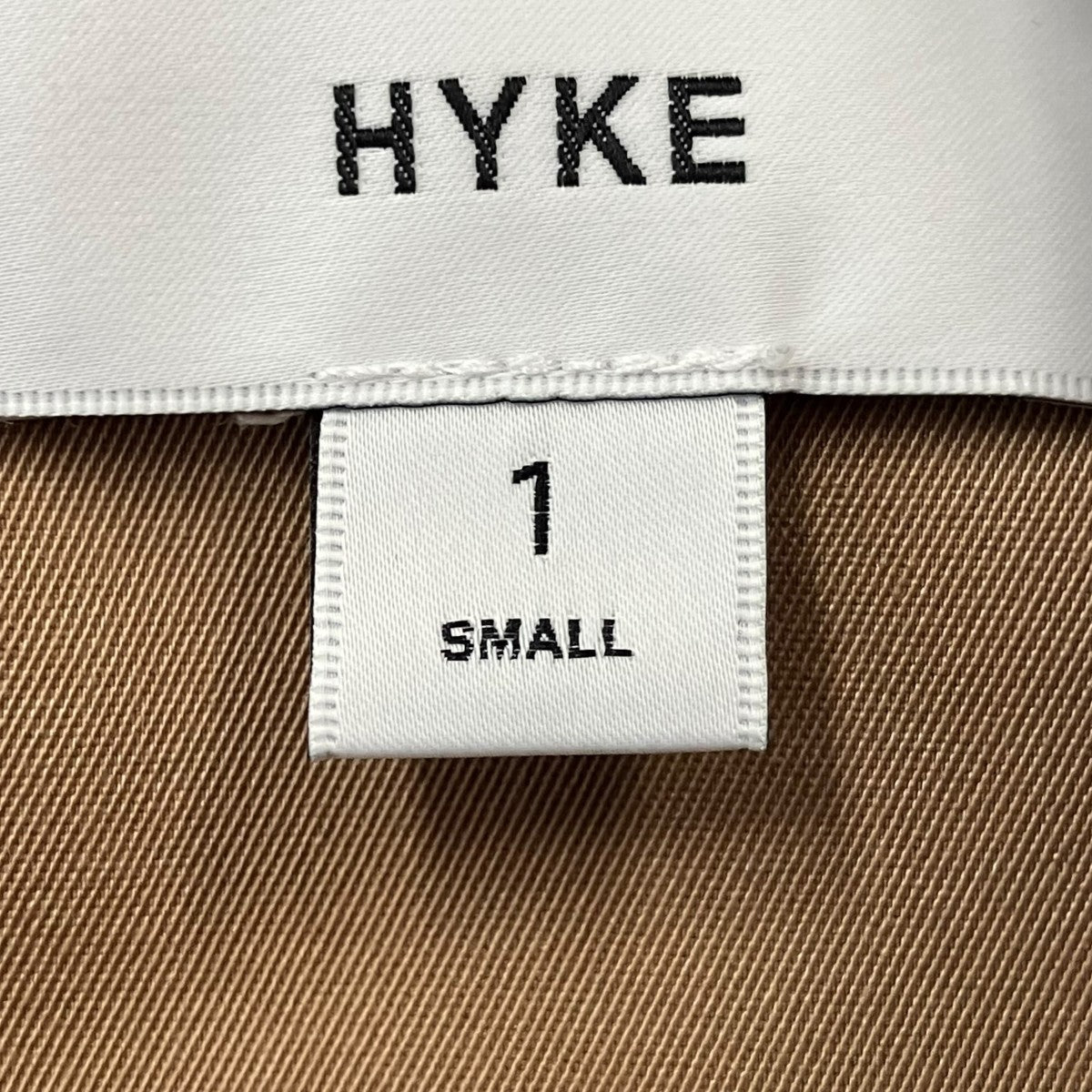 HYKE TASLAN TWILL SLEEVELESS TOPノースリーブブラウス241-15221 古着・中古-6枚目のアイテム画像