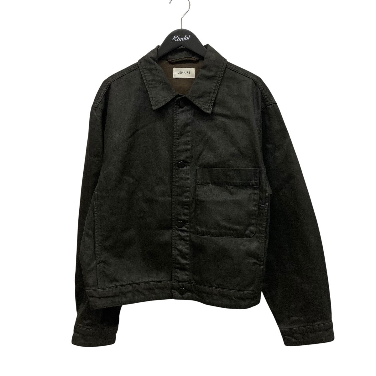 LEMAIRE ダークグレー コットンジャケット LEMAIRE ダブルジャケット | グレー | FARFETCH JP