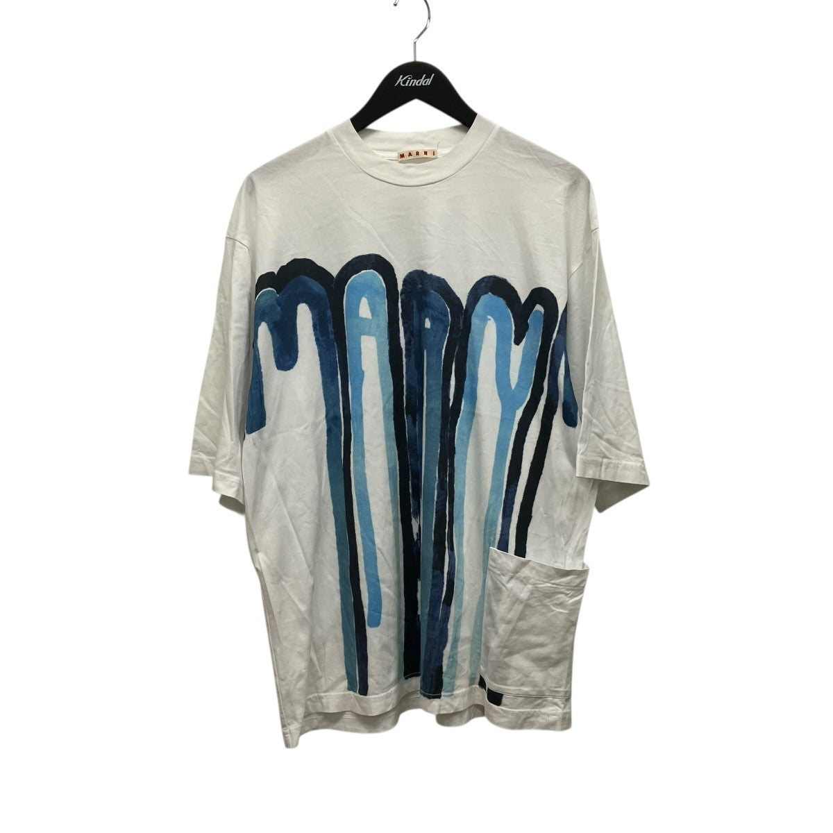 MARNI ドリッピングロゴTシャツHUMU0229P1 古着・中古-1枚目のアイテム画像