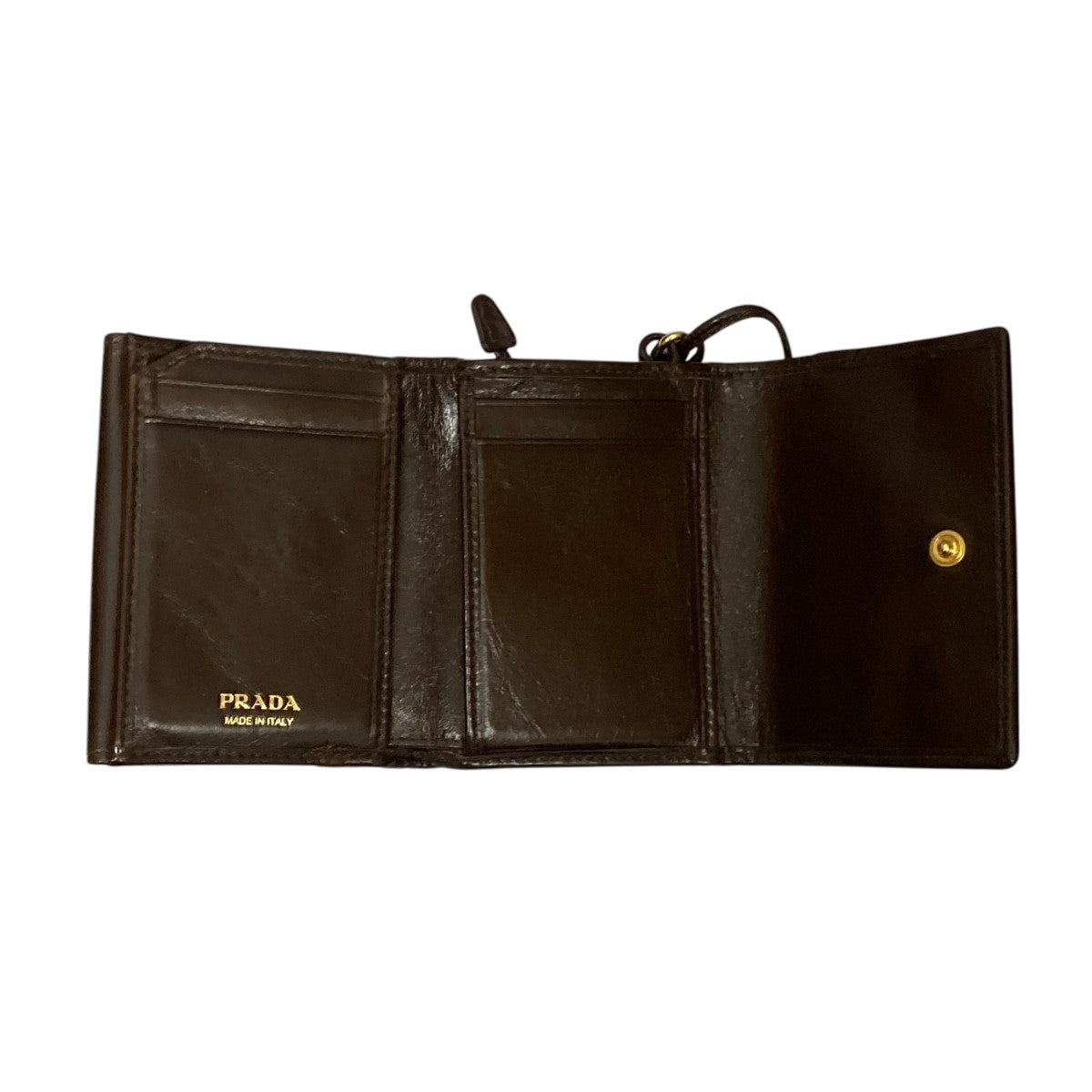 PRADA(プラダ) 25SSソフトルックスレザートライアングル