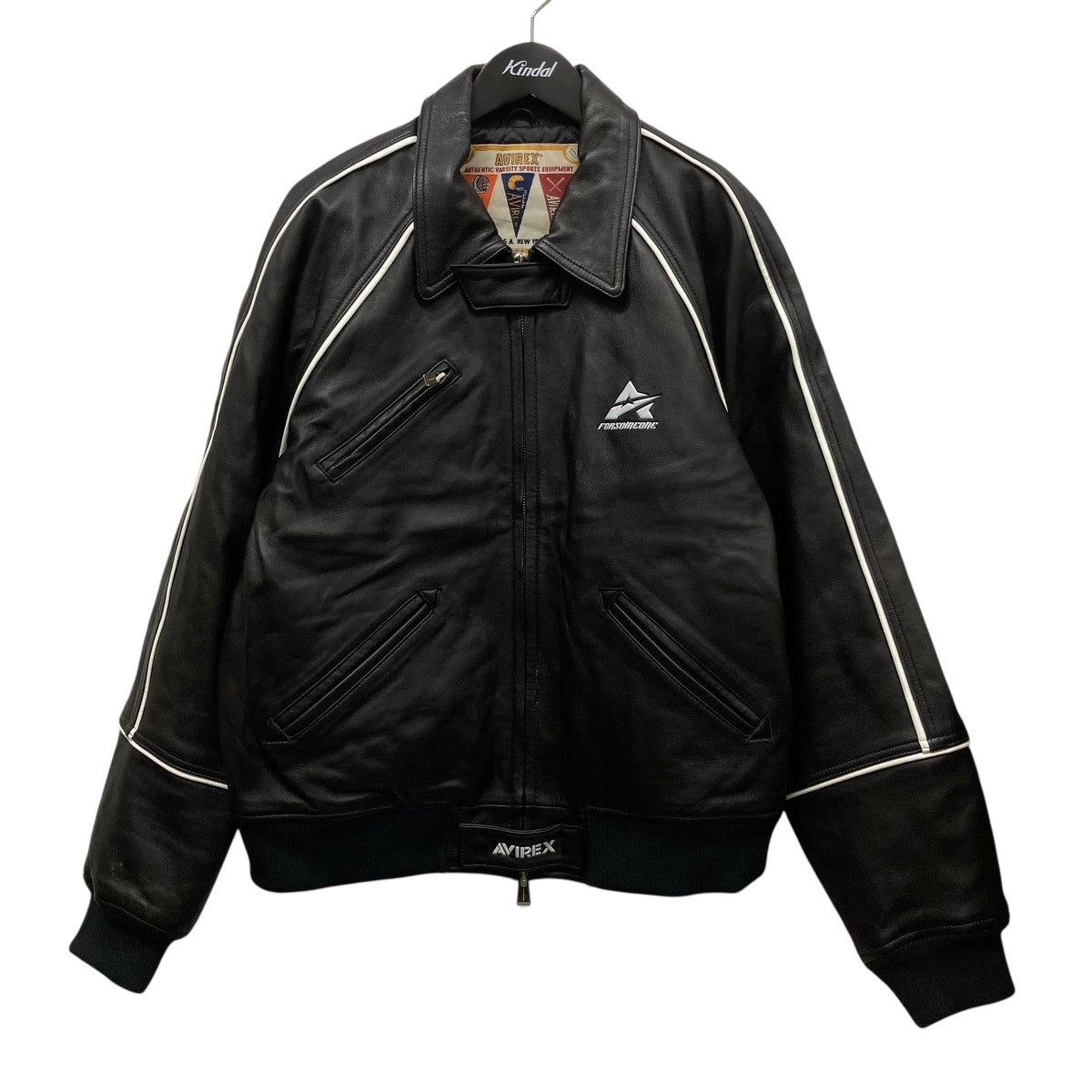 AVIREX×FORSOMEONE バックロゴレザージャケット783-4250013 783