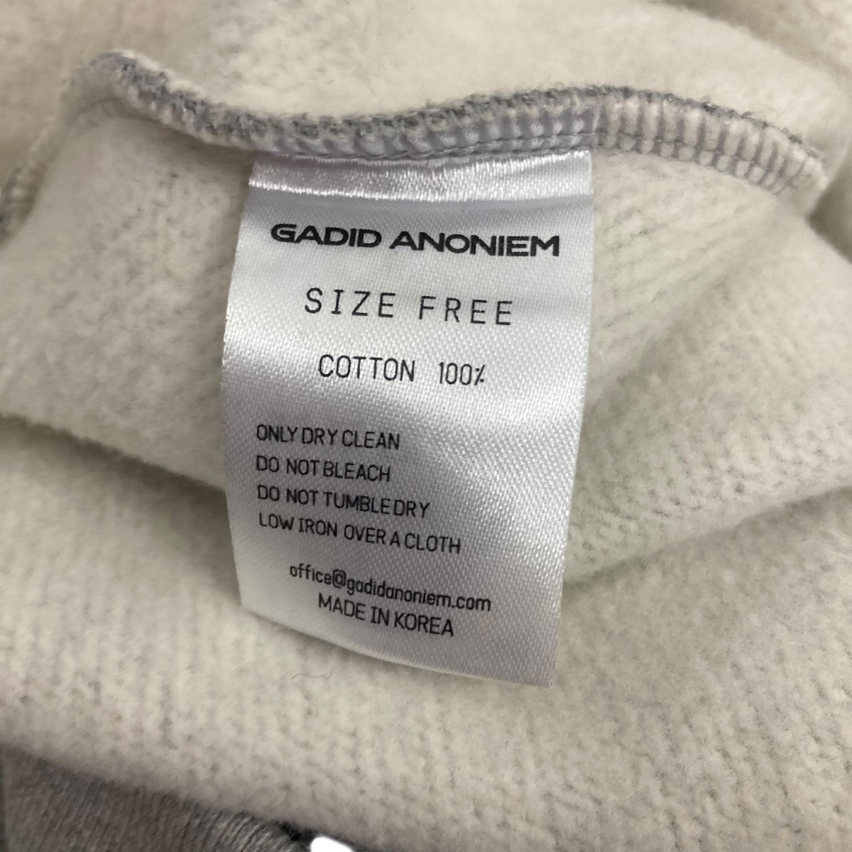 S*様 gadidanoniem スウェット　GWEN S*様 gadidanoniem スウェット GWEN S*様 gadidanoniem