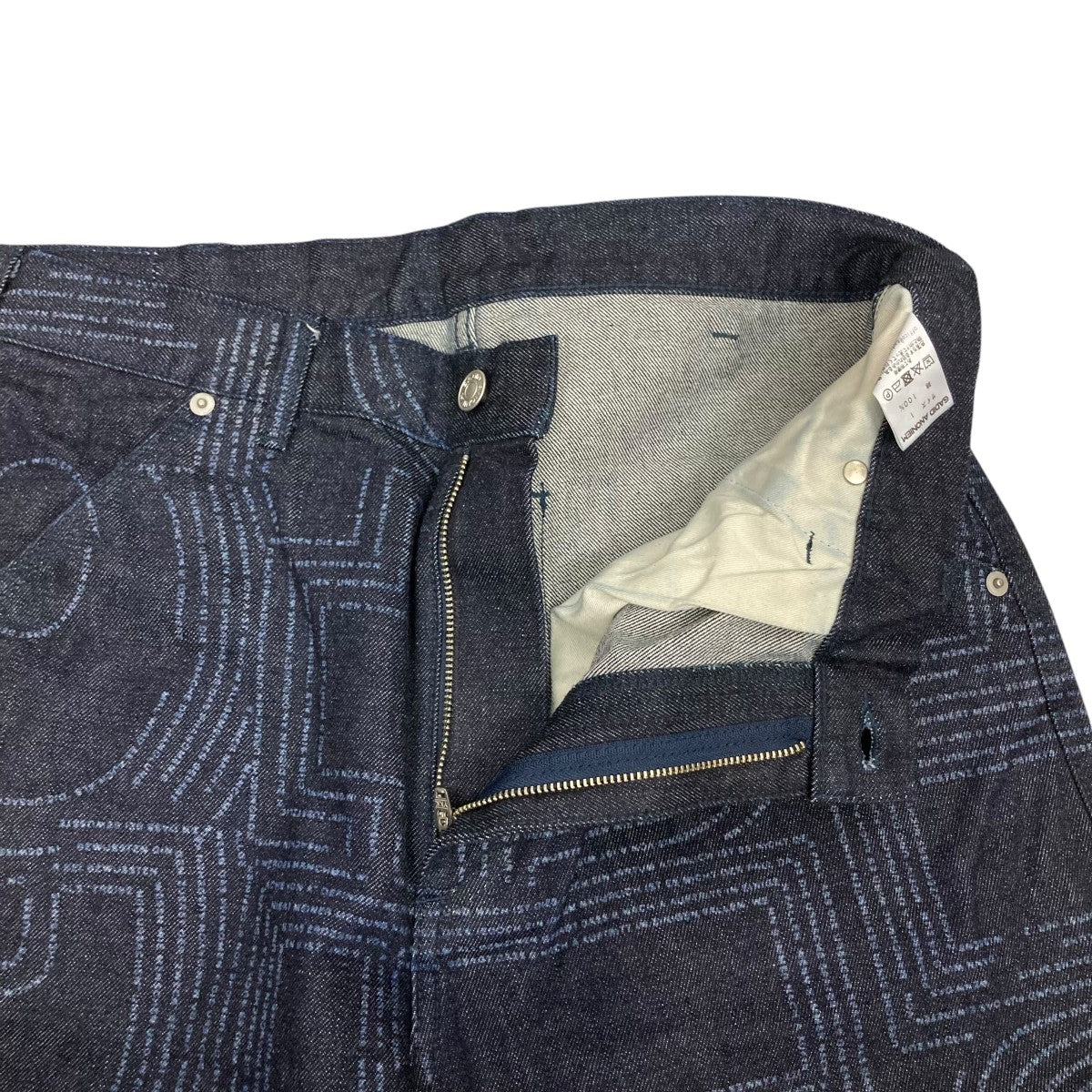 GADID ANONIEM ストレートデニム インディゴ GADID ANONIEM(ガディッド アノニム) REGOデニムパンツ