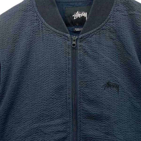 stussy(ステューシー) シアサッカージップアップジャケット