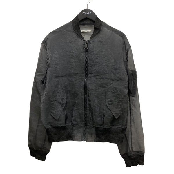 OUR LEGACY(アワーレガシー) シースルーボンバージャケットM1931WG