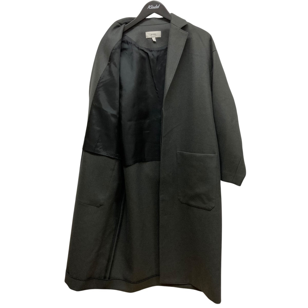 HYKE チェスターコート サイズ1 グレー 8080000652142_3.jpg?v=