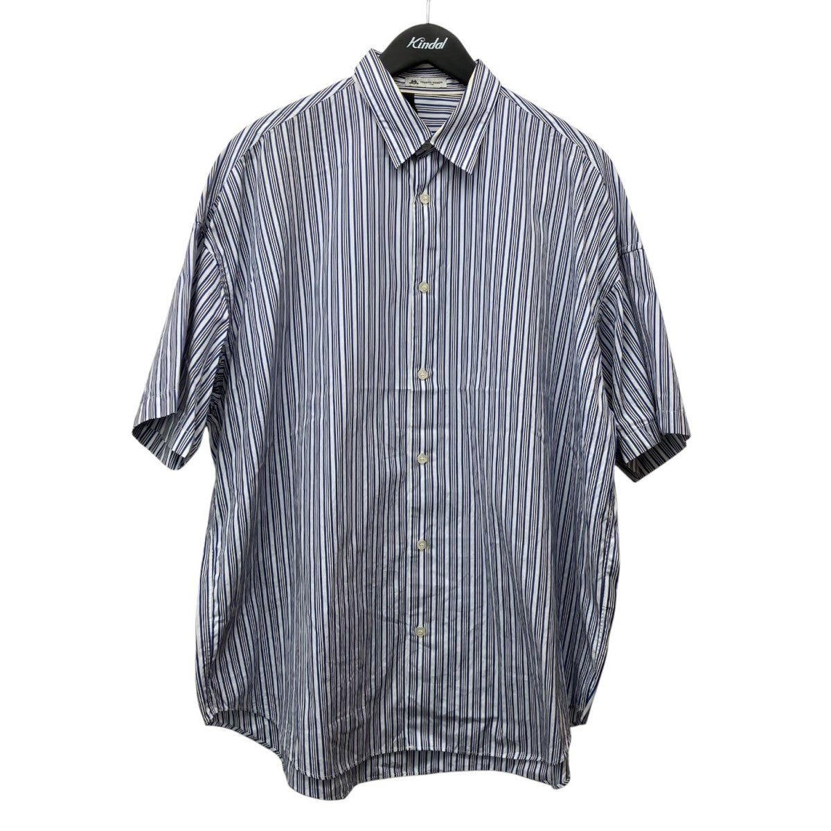 THOMAS MASON×N．HOOLYWOOD ストライプ半袖シャツ2201-SH12-005 古着・中古-1枚目のアイテム画像