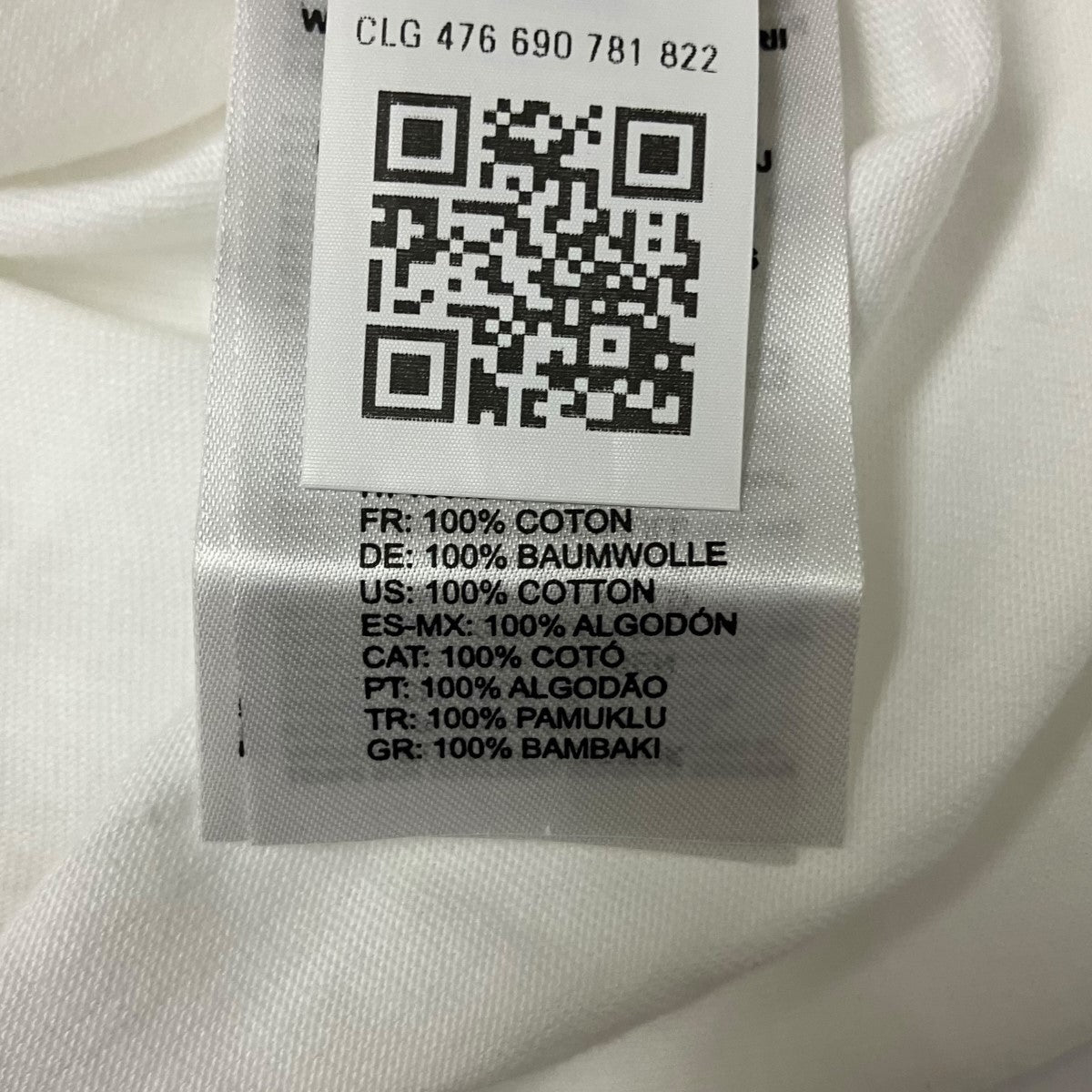 25SST-UNCUTIE-LONG-OD-Q1フロントロゴクロップドTシャツA16839