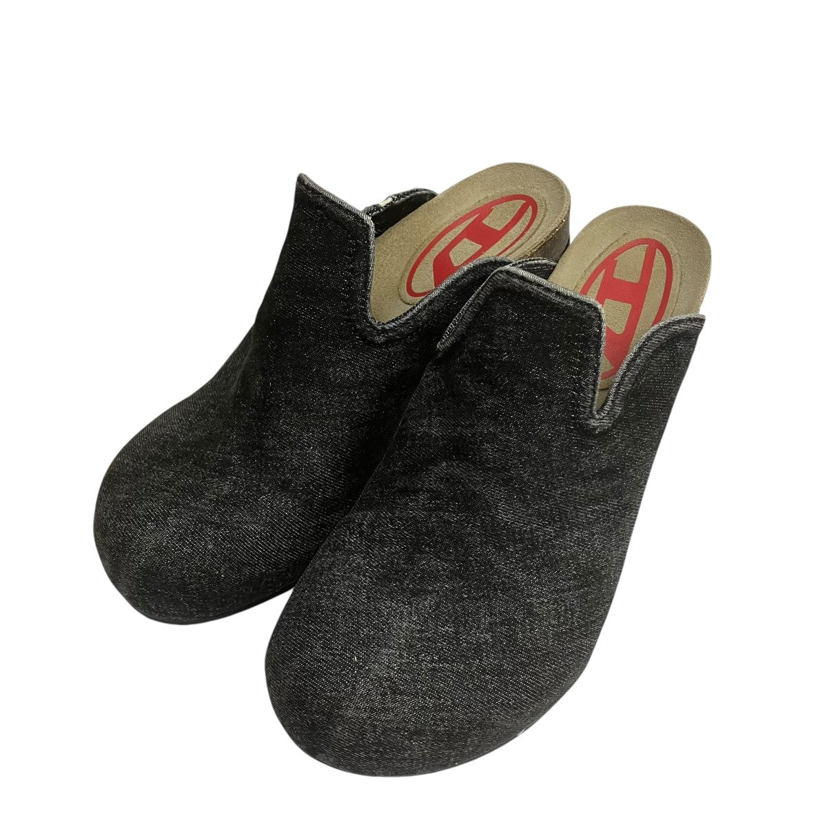 DIESEL デニムミュールサンダル 古着・中古-1枚目のアイテム画像