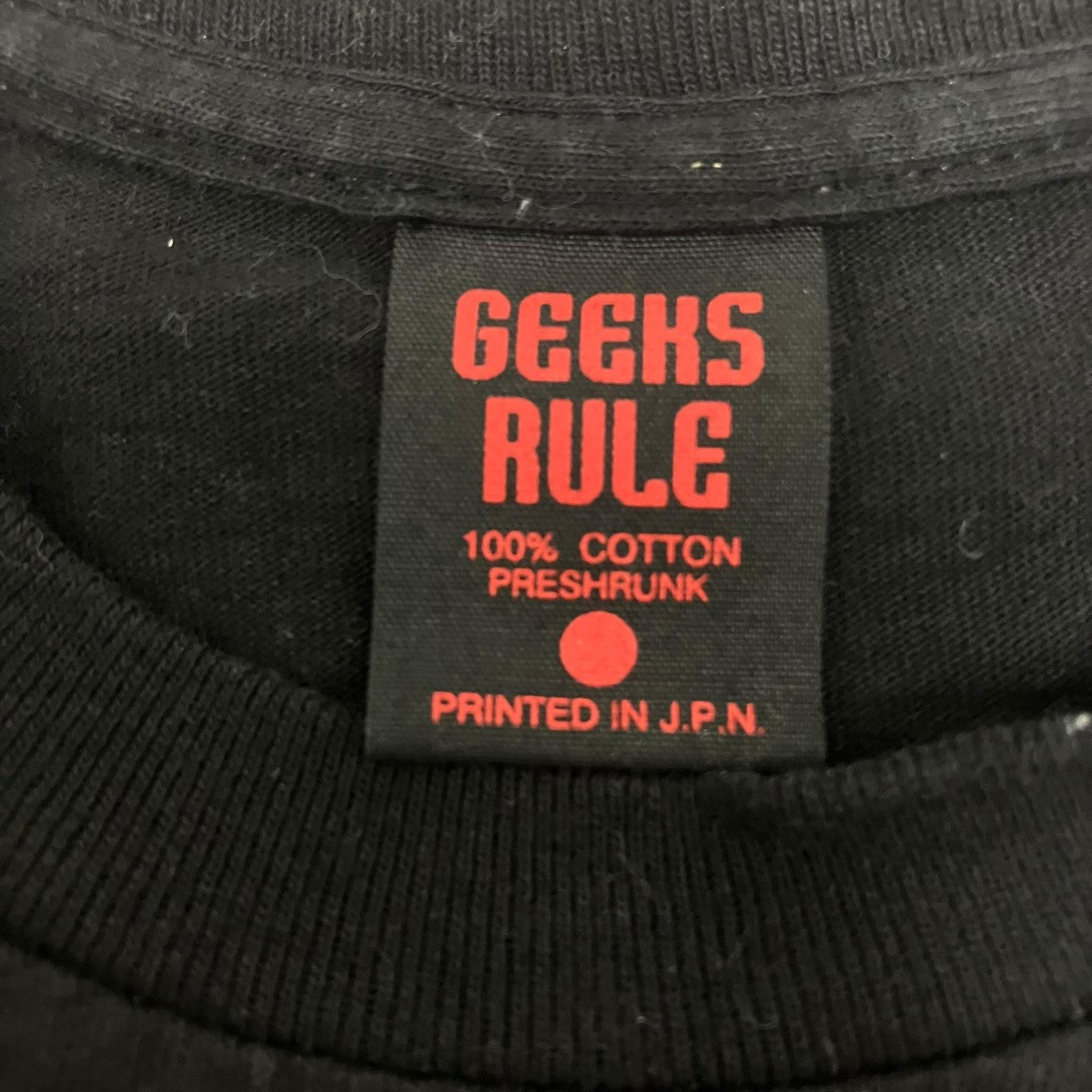 GEEKS RULE×ルパン三世 プリントTシャツ 古着・中古-5枚目のアイテム画像