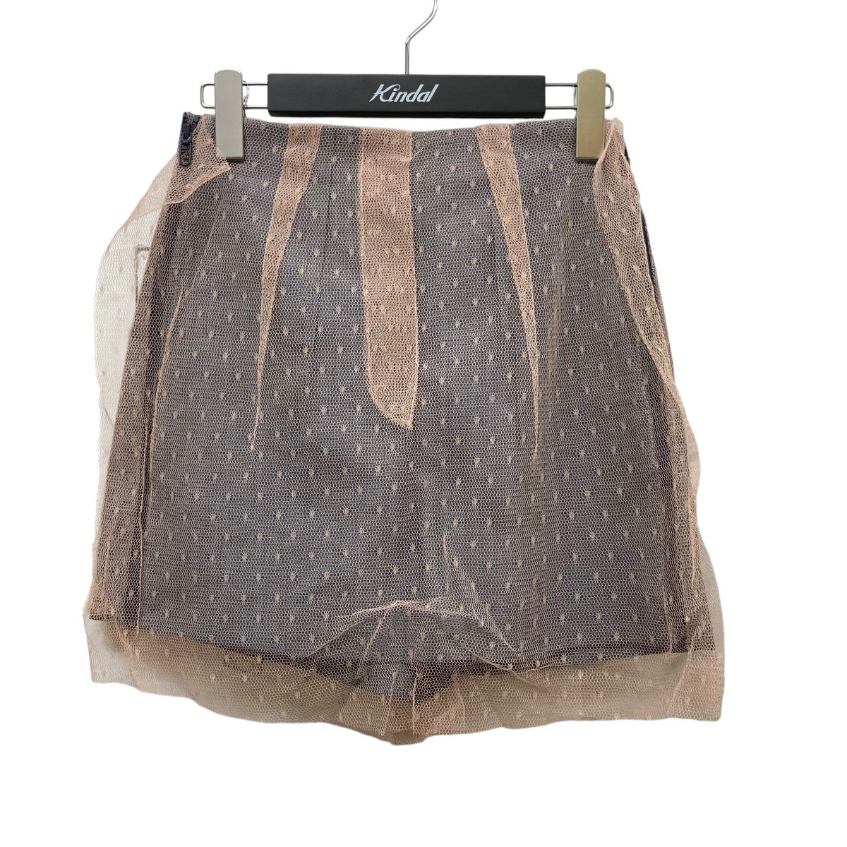 FENDI 赤黒ロゴ入り巻きスカート サイズ44 未使用品タグ付き100%ウール FENDI 赤黒ロゴ入り巻きスカート サイズ44 未使用品タグ付き100