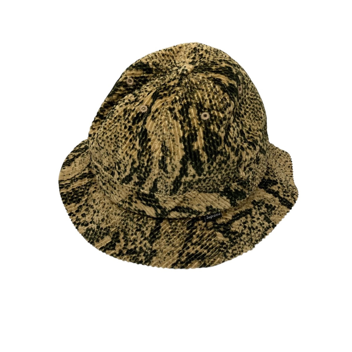 Supreme(シュプリーム) Snakeskin Corduroy Bell Hat総柄コーデュロイ
