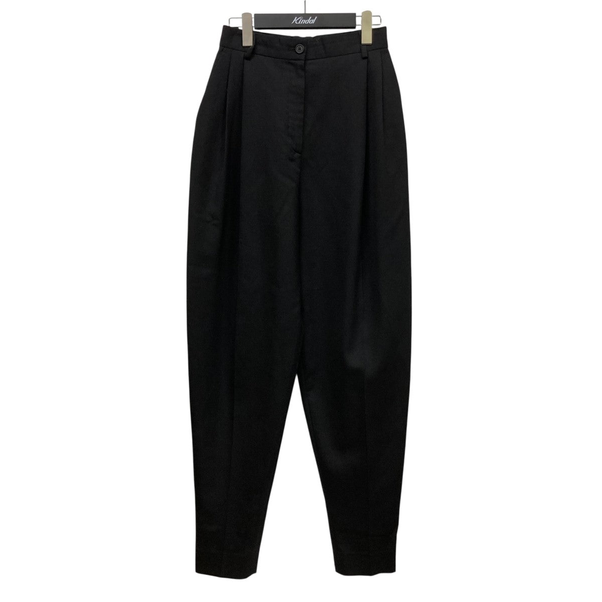 THE ROW(ザロウ) ハイウエストパンツ 6525-W3723 ネイビー サイズ 23