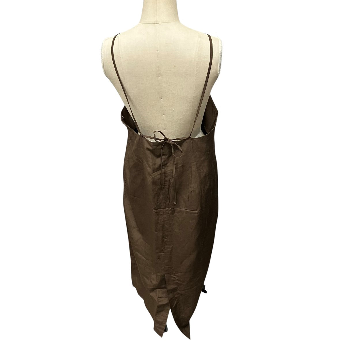 Silk Linen Cami Dressノースリーブ・キャミソールワンピースEP09FOP01