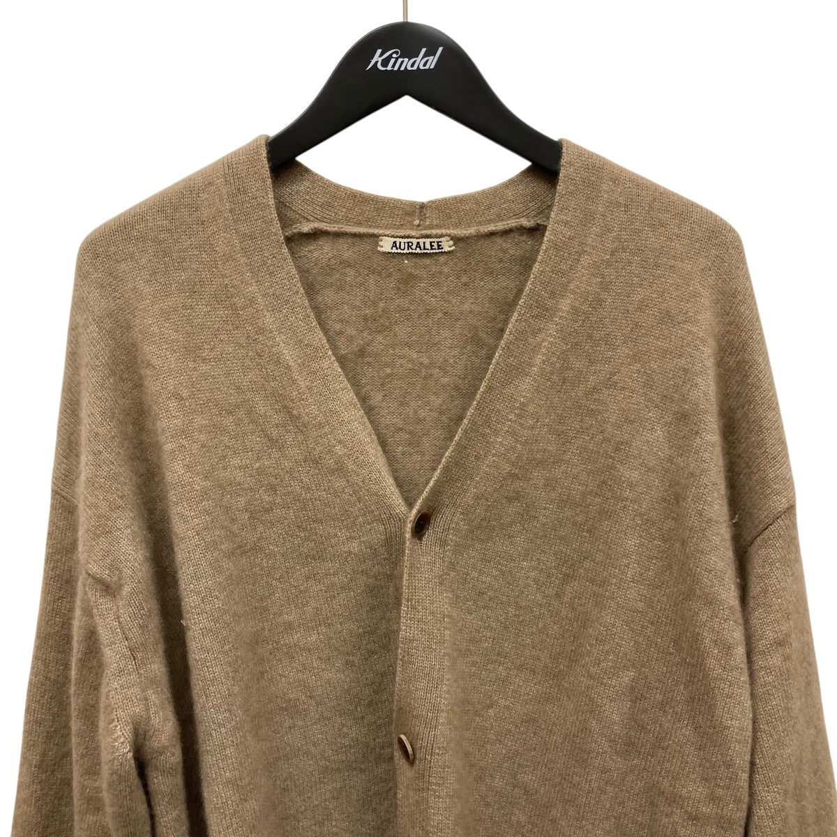 AURALEE(オーラリー) BABY CASHMERE KNIT CARDIGANカシミヤ