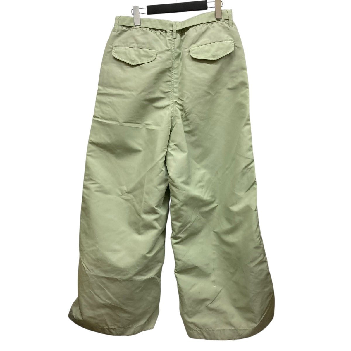 24AWNylon Twill Pantsナイロンワイドパンツ24-03451M