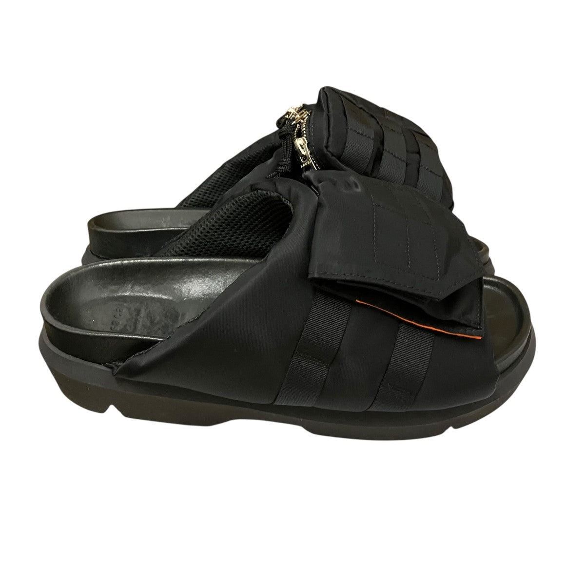 sacai 24SSポーチ付きスライドサンダル24-03383M 古着・中古-4枚目のアイテム画像