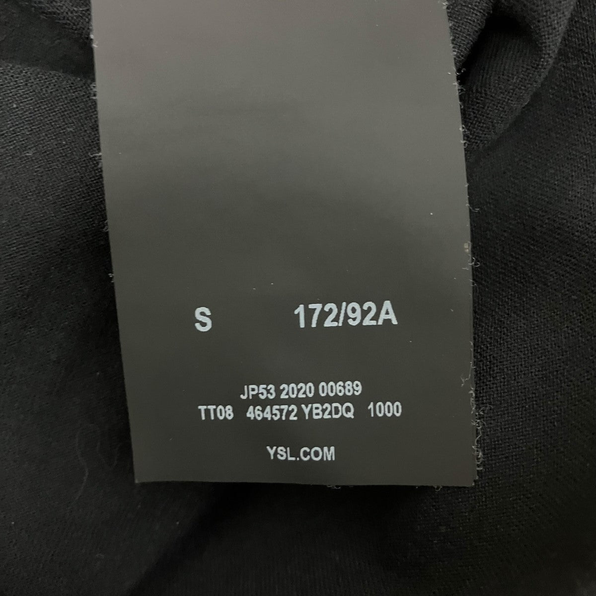 Saint Laurent Paris ロゴプリントTシャツ464572 古着・中古-5枚目のアイテム画像