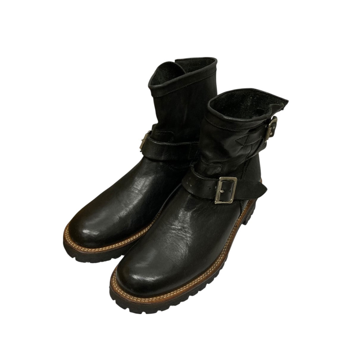 ISAMU KATAYAMA BACKLASH エンジニアブーツ レザー ISAMU KATAYAMA BACKLASH ダブルショルダー エンジニアブーツ