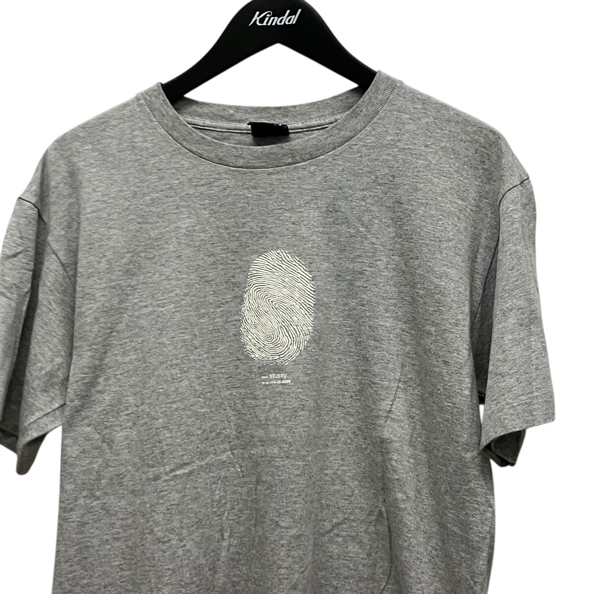 stussy 90s指紋プリントtシャツ 古着・中古-3枚目のアイテム画像