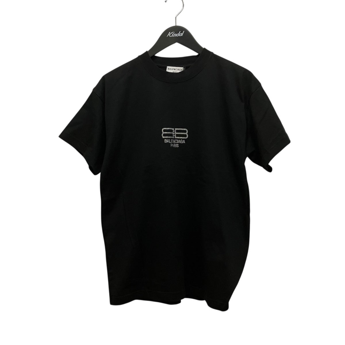 BALENCIAGA ラインストーン半袖Tシャツ612965 TMVP2 古着・中古-1枚目のアイテム画像