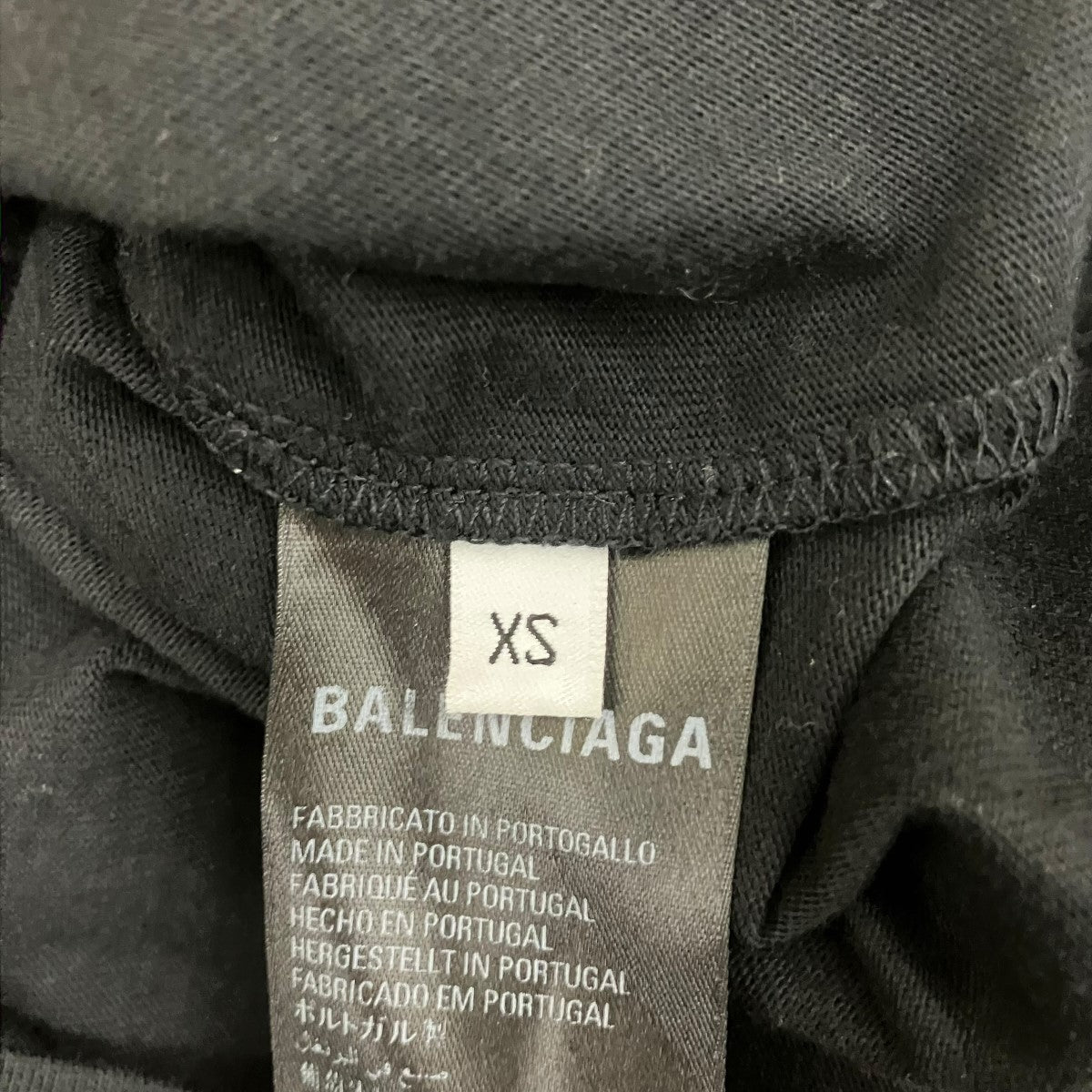 BALENCIAGA ラインストーン半袖Tシャツ612965 TMVP2 古着・中古-6枚目のアイテム画像