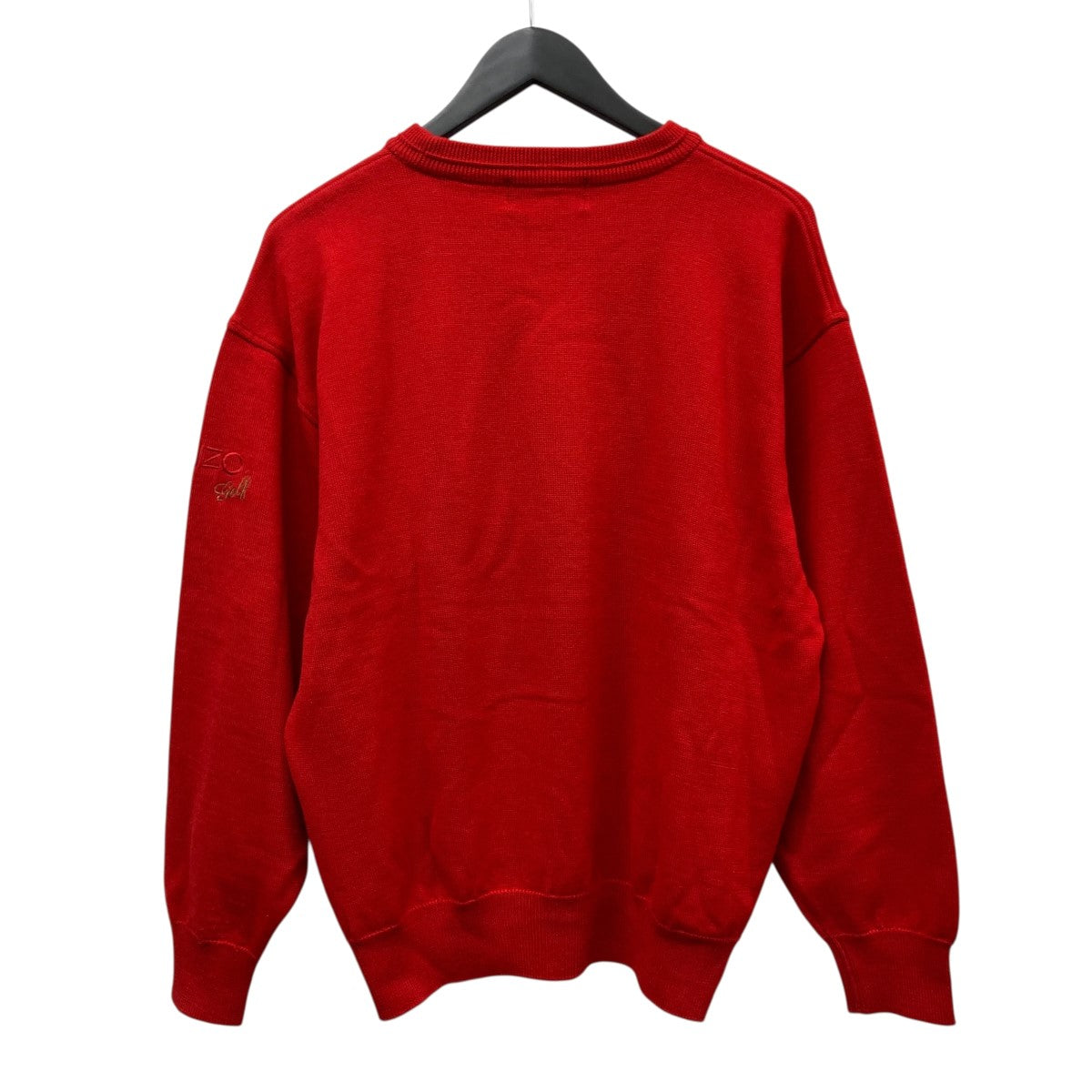 KENZO GOLF(ケンゾーゴルフ) ロゴニット レッド サイズ 4｜【公式