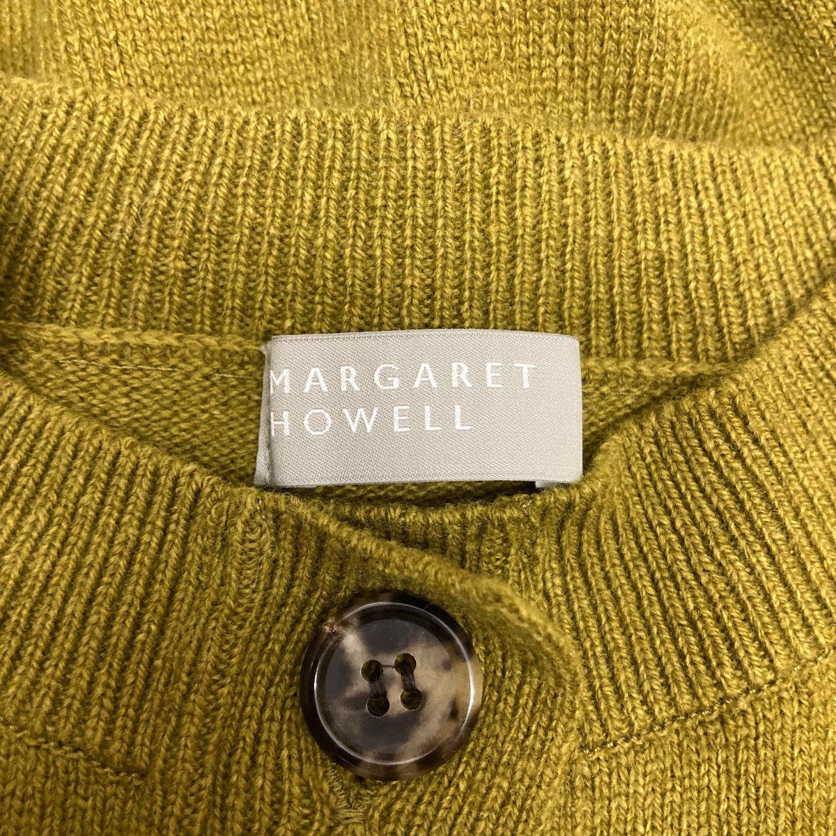 MARGARET HOWELL(マーガレットハウエル) ニットカーディガン578