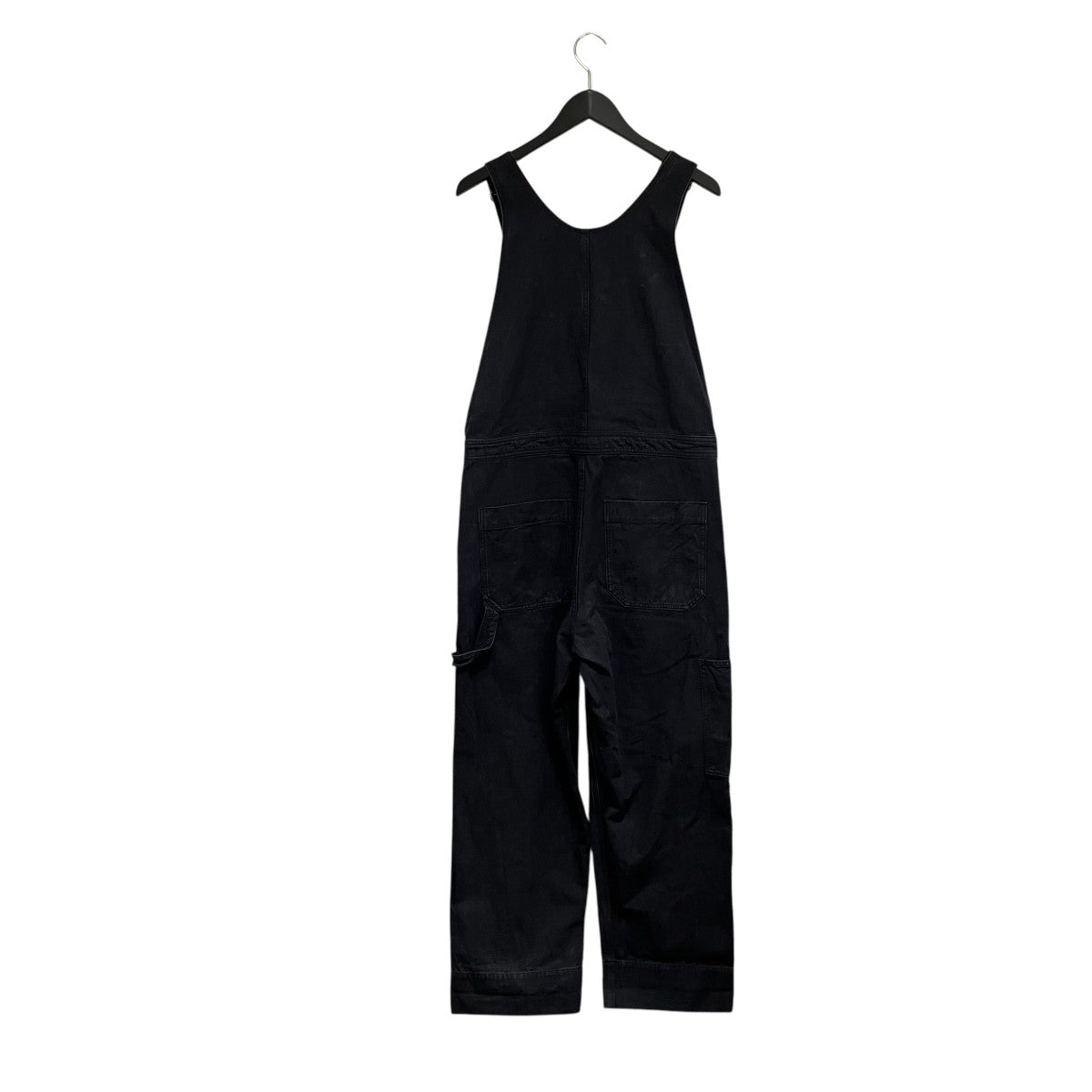 FADED COTTON TWILLデニムオーバーオール595-2240500