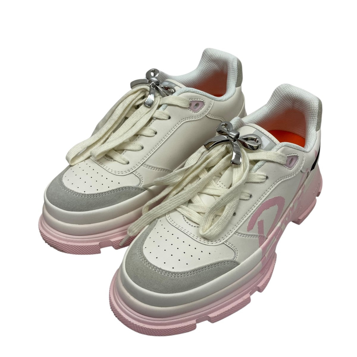 GAO EVA METAL BOW PRINTED SNEAKERローカットスニーカー