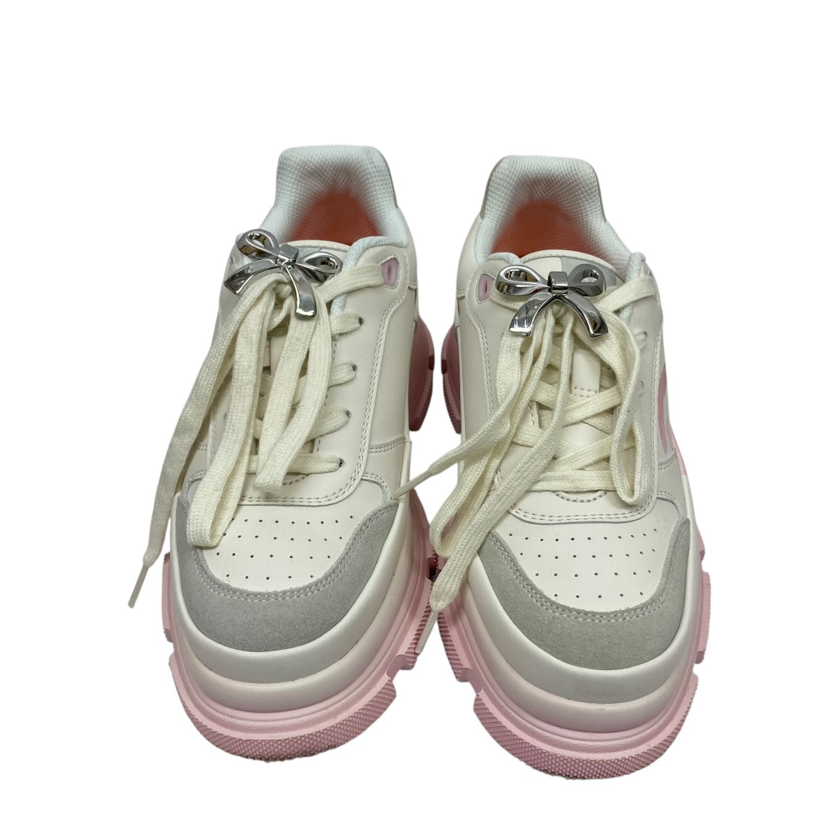 GAO EVA METAL BOW PRINTED SNEAKERローカットスニーカー