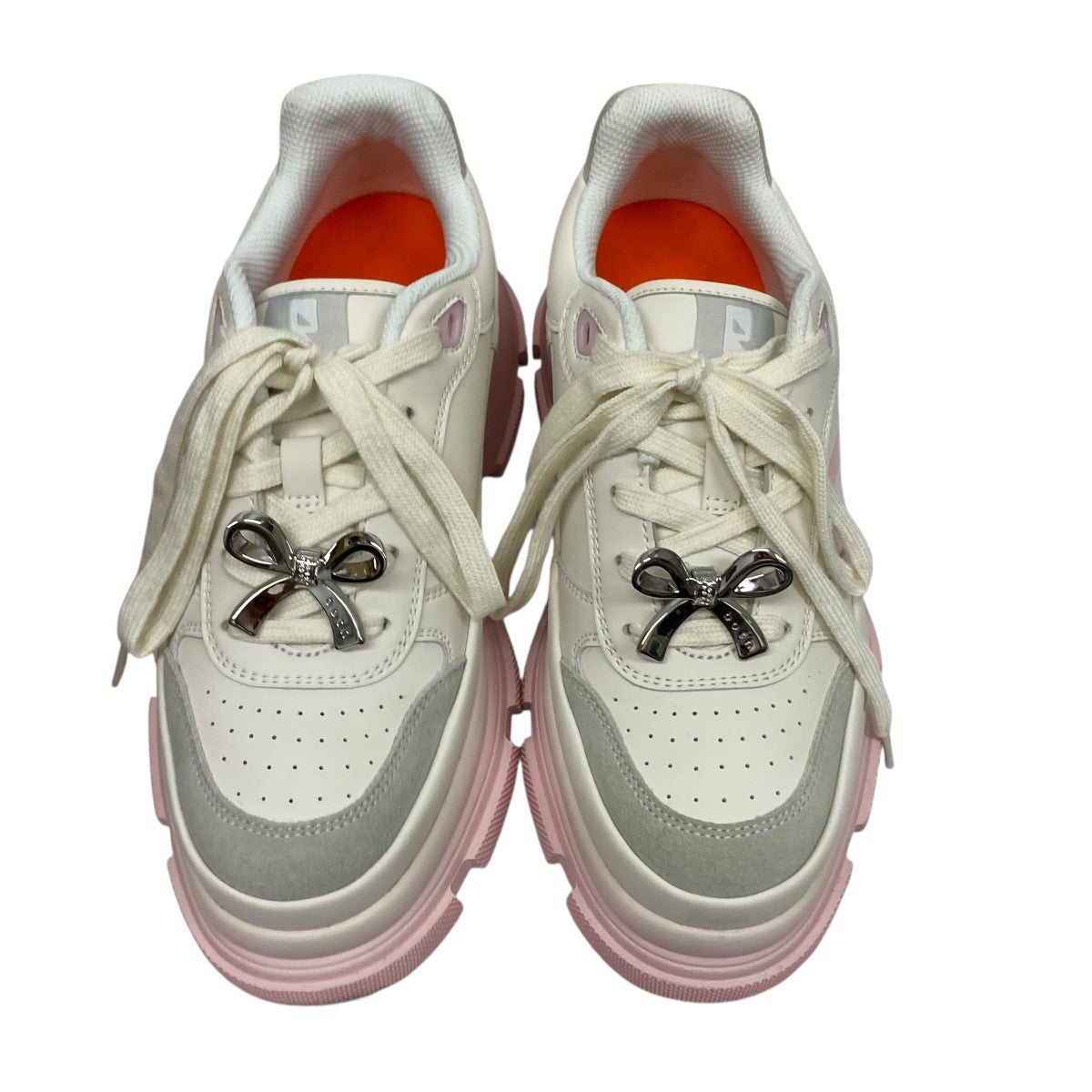 GAO EVA METAL BOW PRINTED SNEAKERローカットスニーカー