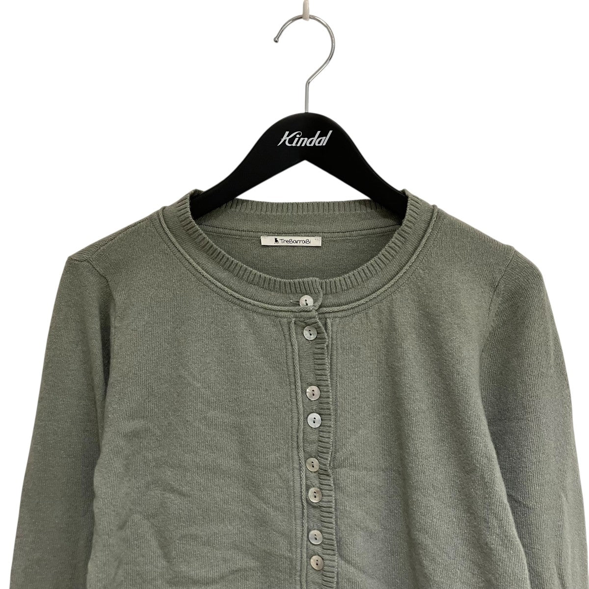 バンドカラーカーディガン