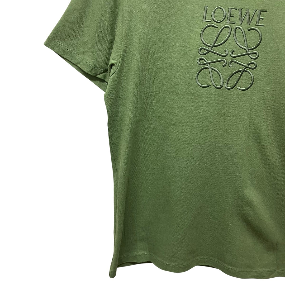LOEWE アナグラム刺しゅうＴシャツH526Y22XBB 古着・中古-5枚目のアイテム画像