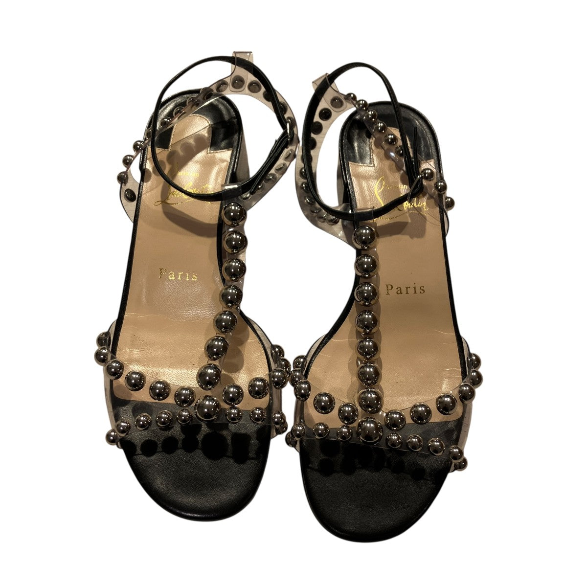 Christian Louboutin(クリスチャンルブタン) ボールスタッズクリア