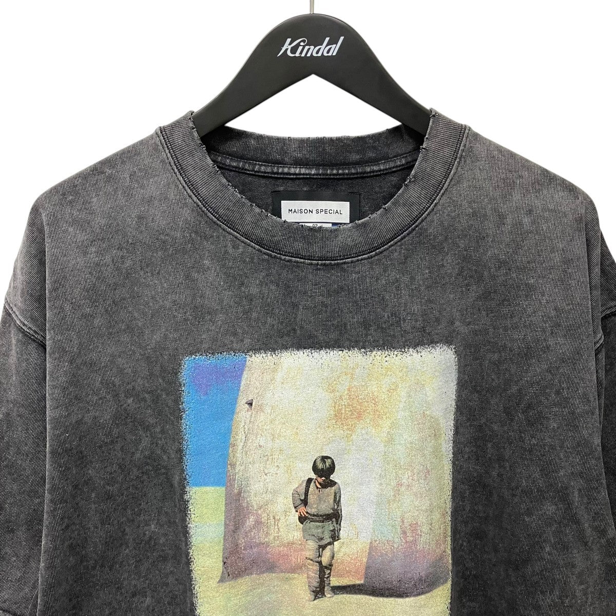 MAISON SPECIAL ダメージ加工プリントTシャツ11251411315 古着・中古-3枚目のアイテム画像