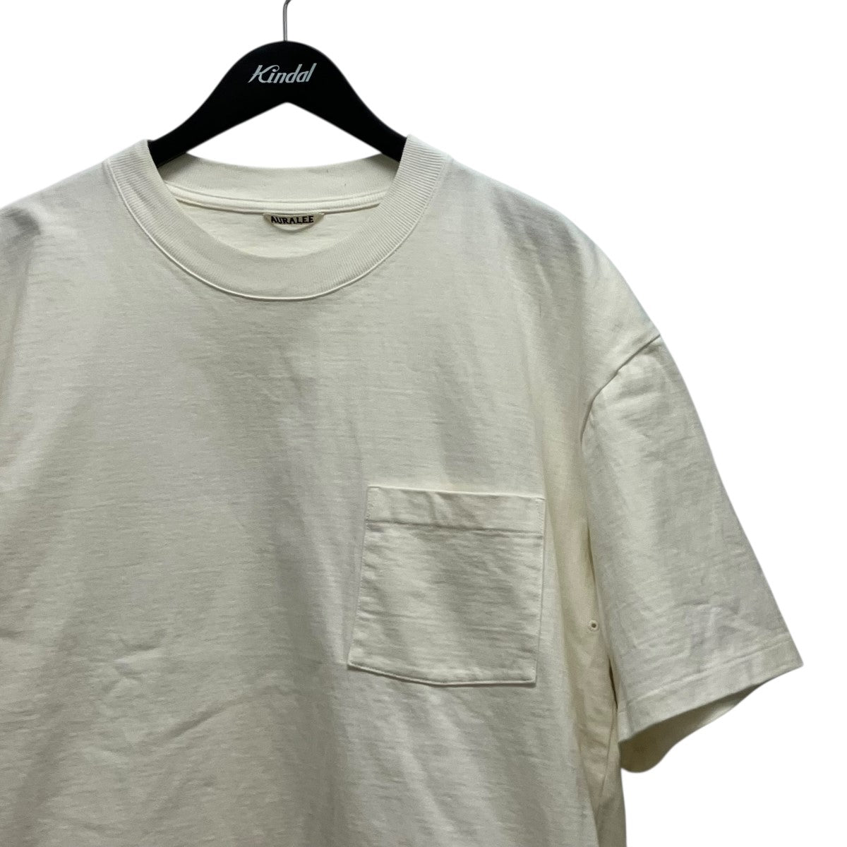 AURALEE 24SSHEAVY WEIGHT TEEオーバーサイズ半袖カットソーA24ST01SU 古着・中古-3枚目のアイテム画像