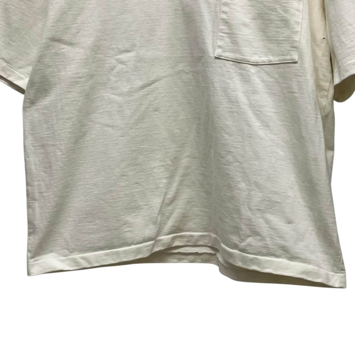 AURALEE 24SSHEAVY WEIGHT TEEオーバーサイズ半袖カットソーA24ST01SU 古着・中古-4枚目のアイテム画像